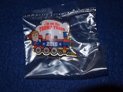  Donald Trump Campaign Election Lapel Pin  2016  Trump Train President Jewelry 