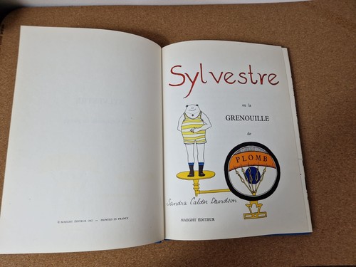 SYLVESTRE - Sandra Calder Davidson 1967 Rare numbered 1st ed vintage book French - Picture 8 of 12