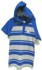 NCAA Kentucky Wildcats Blue Logo Short Sleeve Hooded Shirt Two Feet Ahead #256