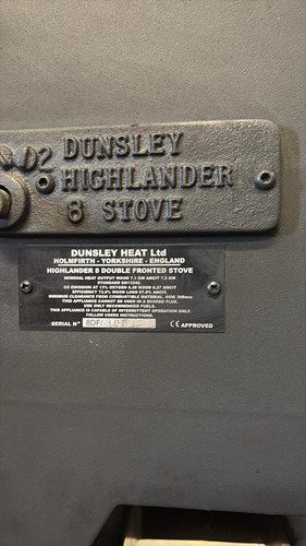 Dunsley Highlander 8 Stove DOUBLE SIDED, DOUBLE FRONTED. MULTIFUEL, COAL, 🚚🚚 - Picture 9 of 14