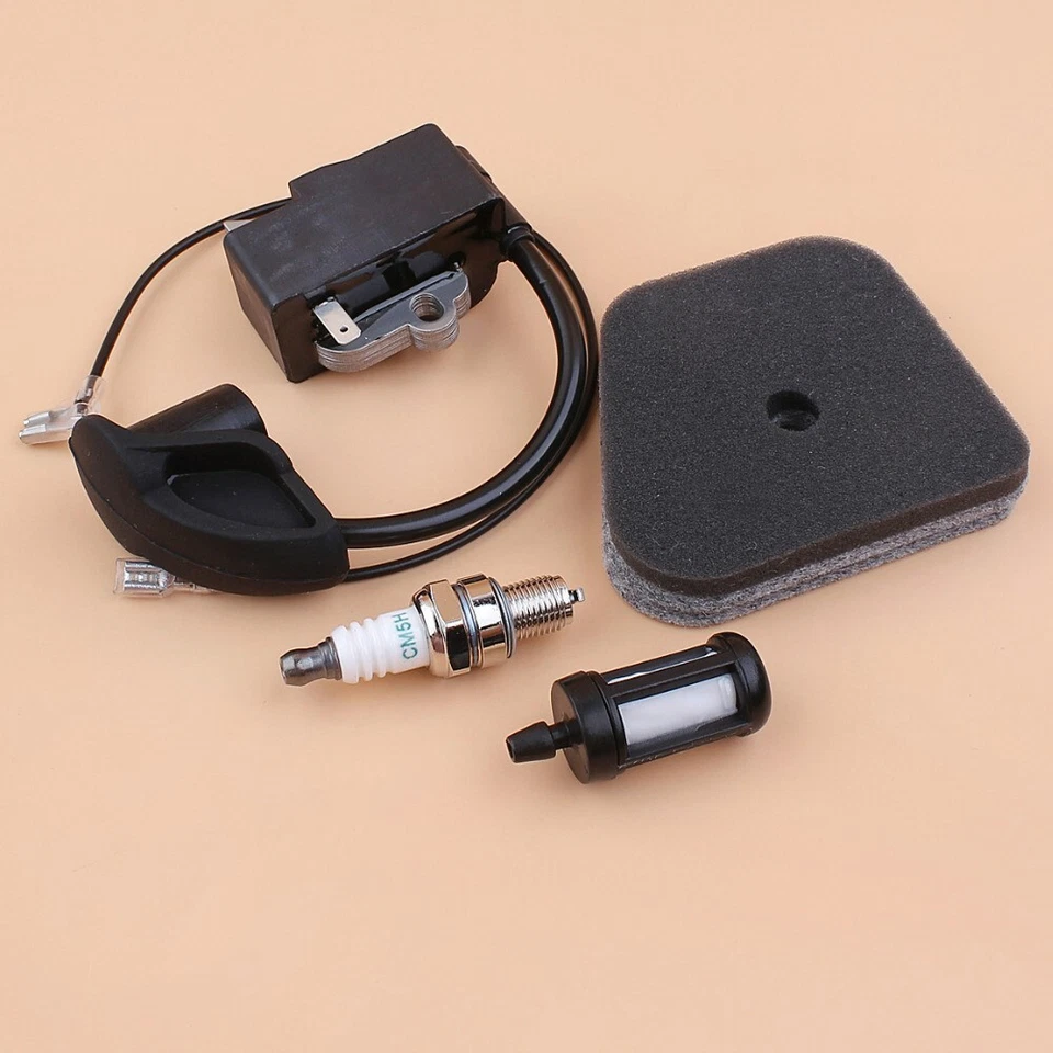 Ignition Coil Module Air Filter For Stihl FS90R FS100R FS110R FS130R KM110R FC90 - Image 4 of 4