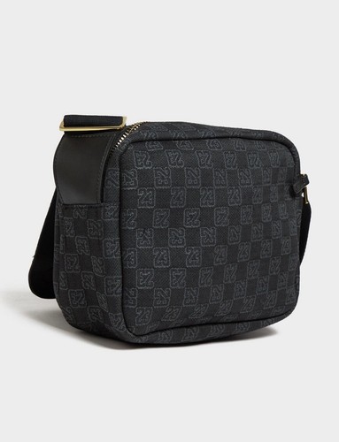 Jordan Jumpman Monogram Messenger Bag Cross Body Black Gold Nike 2023 Limited Ed - Picture 3 of 5
