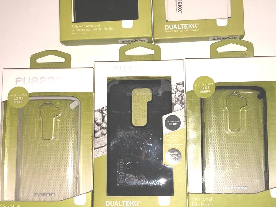 PureGear DUALTEK, CARCASA DELGADA Y FOLIO fundas de impacto extremo para LG G2  Foto 2 de 2