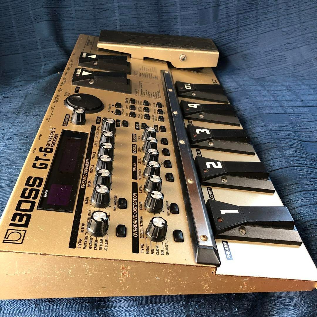 Boss GT6 MultiEffects Guitar Effects Processor Pedal from Japan