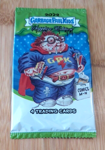 2022 Topps Garbage Pail Kids GPK Sapphire Series 5 Fact Sealed Pack ~ Base ONLY - Picture 1 of 1