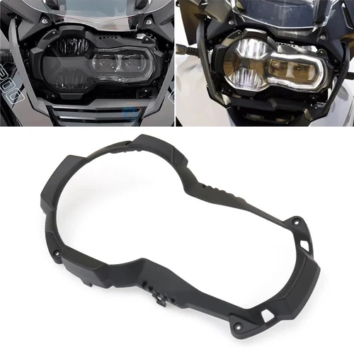 Headlight Guard Protector Clear Lens Cover For BMW R1200GS R1250GS Adventure - Picture 7 of 14