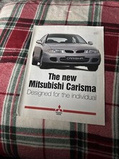 The New Mitsubishi Carisma Sales Brochure Mitsubishi Motors