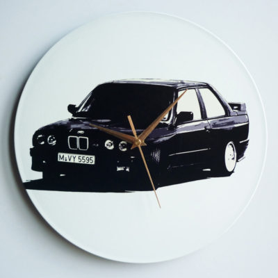 BMW E30 M3 - 12'' Vinyl Schallplattenuhr, Alpina, Hartge, E36, E46, 318, 320, 325