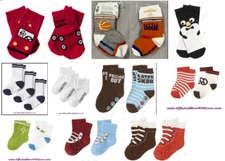 Gymboree NWT BOYS SOCKS PAIR SET 0-3 3-6 12-24 ~ U PICK SIZE / THEME