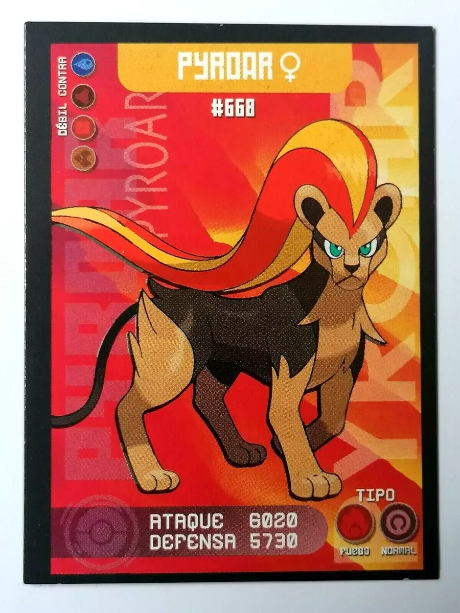 Pyroar - #668 -  Pokédex