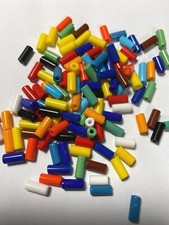 Czech Wampum Tube Beads All Sizes 30g