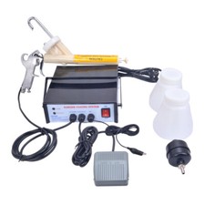 PC03-5 Portable Powder Coating System Paint Sprayer Gun w/Foot Switch 110V/220V