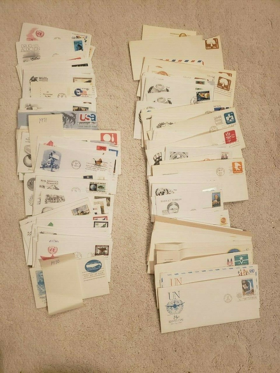 昭和初日カバー42枚セット＋美品アルバム付 FIRST DAY COVERS 1970's Lot of 250+ Rare Vintage | eBay