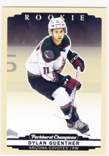 2022/23 PARKHURST CHAMPIONS..DYLAN GUENTHER..ROOKIE..SP..CARD # 312..COYOTES