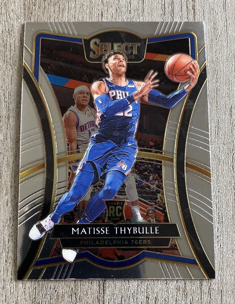 MATISSE THYBULLE 2019-20 Select #145 RC rookie Philadelphia 76ers NM+ Basketball