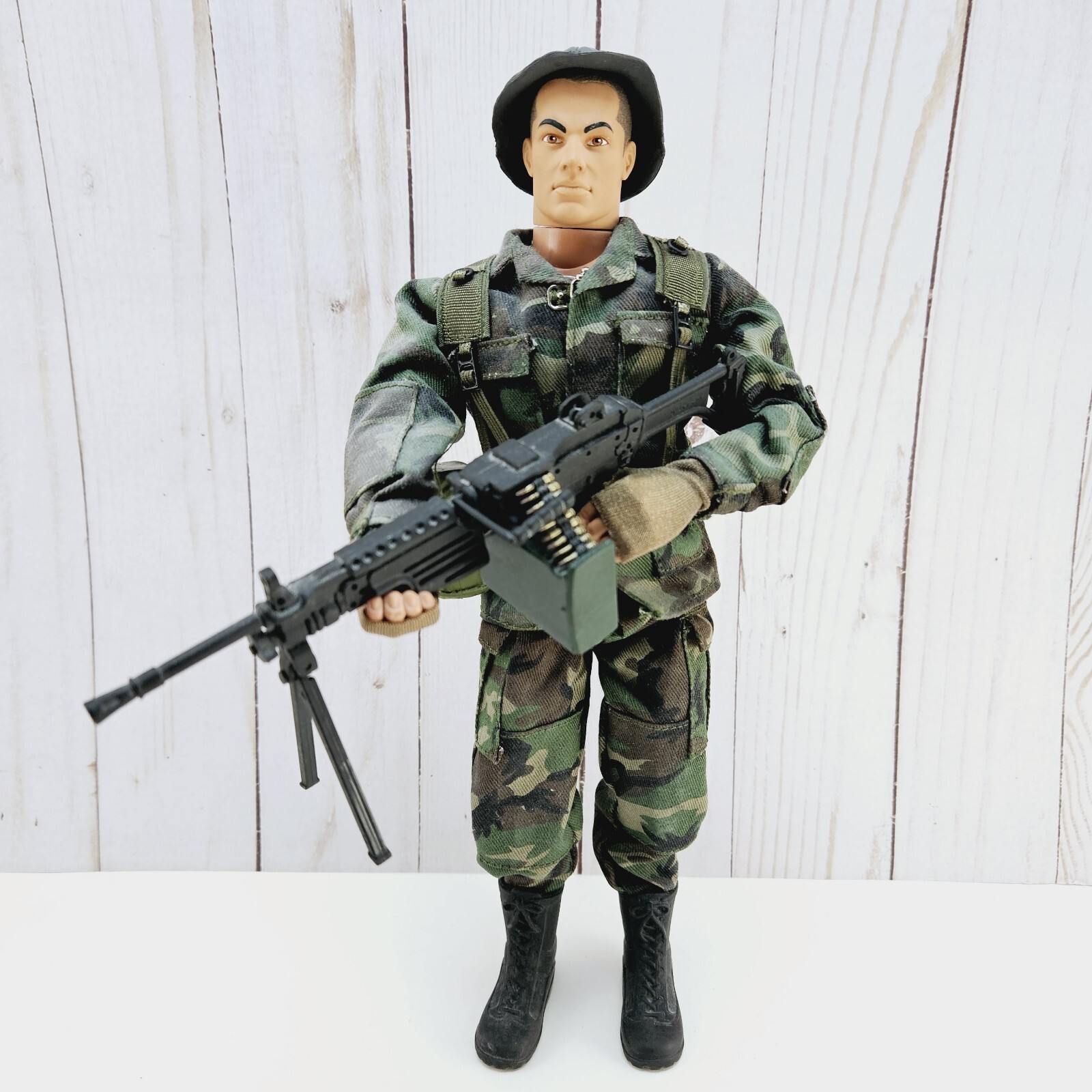 1996 GI Joe Pawtucket Action Figure with Camo Gear & Accessories