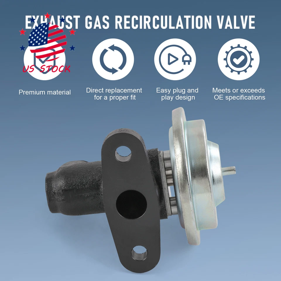 Emisiones de válvula EGR para camioneta Ford F150 F250 V8 Econoline Excursion Navigator Foto 2 de 4