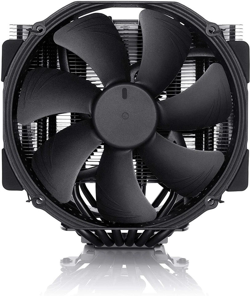 Noctua NH-D15 chromax.Black, Dual-Tower CPU Cooler (140mm, Black) - Image 2 of 4