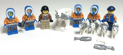 lego husky sled team