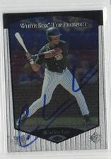Carlos Lee 1998 SP Top Prospects signed auto autographed card Chicago White Sox