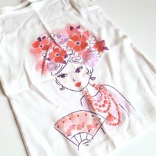 Gymboree sz 4 Cherry Blossom Floral Diva Tee Shirt NWT