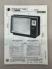 Sears 562.42181250 Service Manual Sams Photofact Free Shipping
