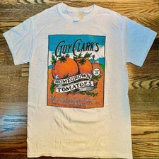 Homegrown Tomatoes Guy Clark TShirt White Classic Unisex S-5XL