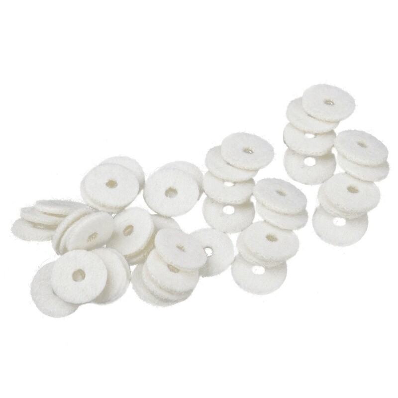 90Pcs Piano Felt Regulating Keyboard Washers Soft Wool Felt Tuning