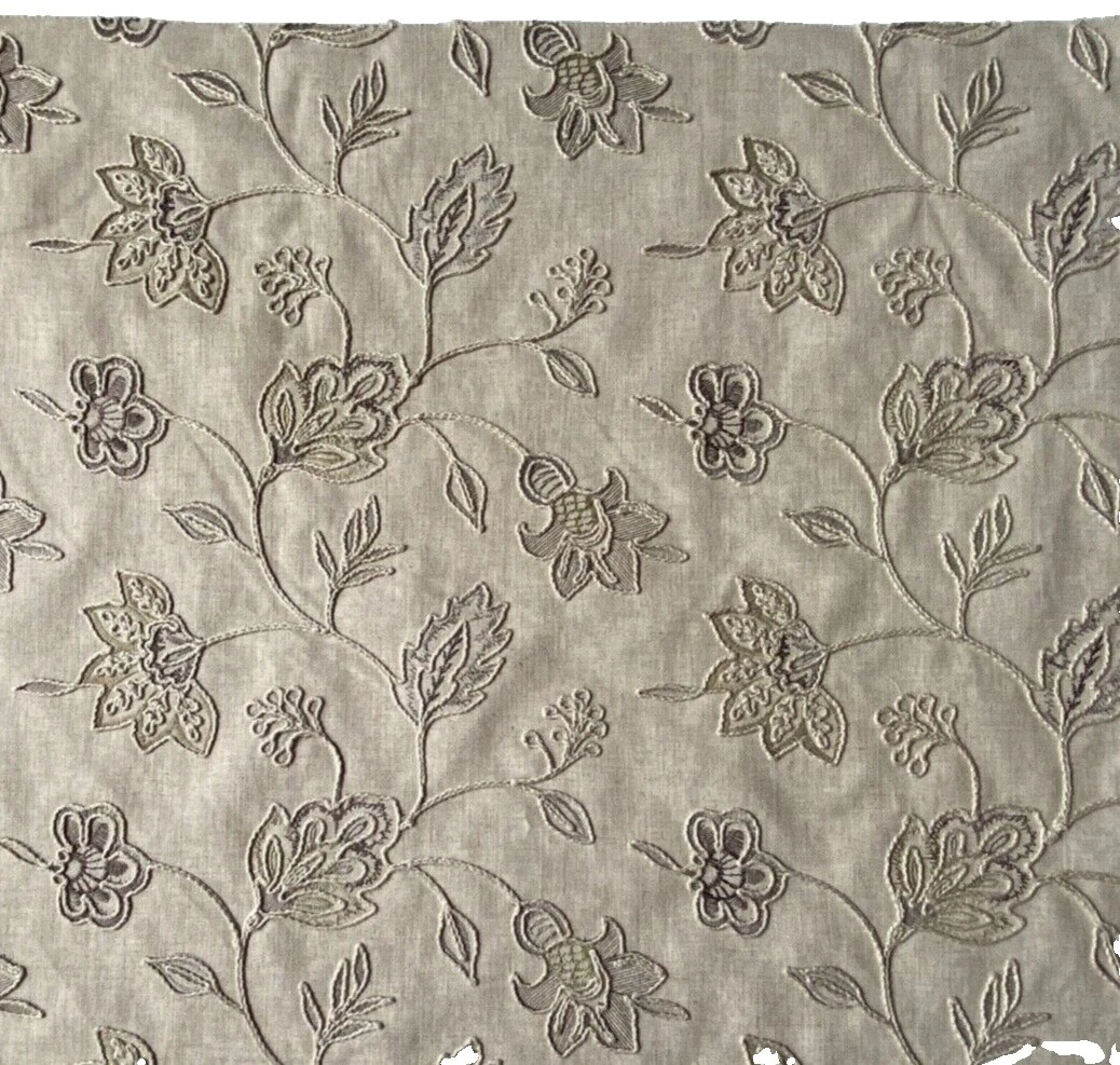 Linen Embroidered Craft Fabrics