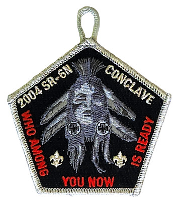 Section SR-6N 2004 Conclave Pocket Patch  OA  BSA