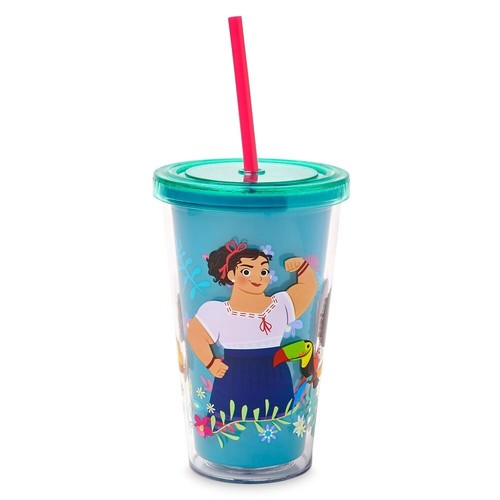 Vaso Disney Encanto con Pajita Mirabel Isabela Antonio Luisa 16oz - Imagen 3 de 3