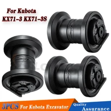 3 Pieces Bottom Roller For Kubota KX71-3 KX71-3S KX91-3 KX91-3S KX91-3S2,U35S