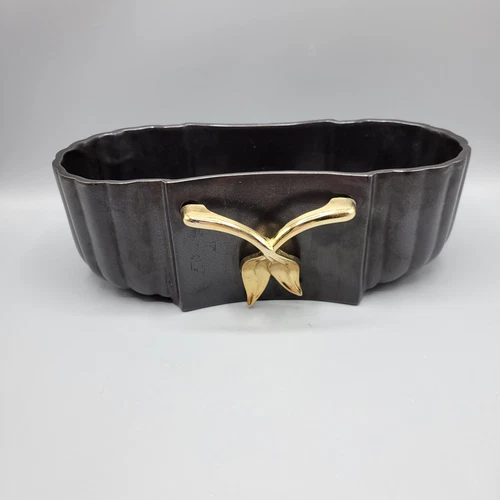 Vintage Red Wing USA Planter M-1615 Black With Gold Accent