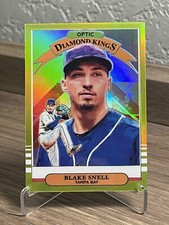2019 Panini Donruss Optic Diamond Kings Gold Prizm Blake Snell #3