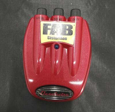 Danelectro Fab Distortion Gitarre Effektpedal IN Guter Zustand