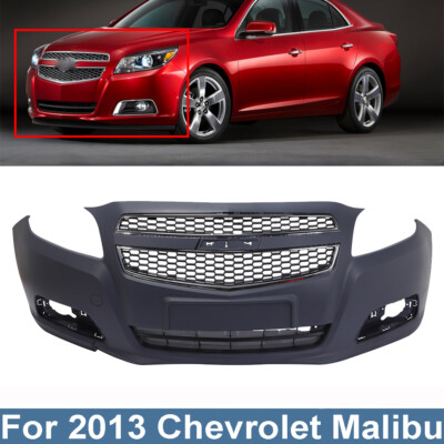 Front Bumper Upper Lower Grill Assembly For Chevrolet Chevy Malibu 2013 ...