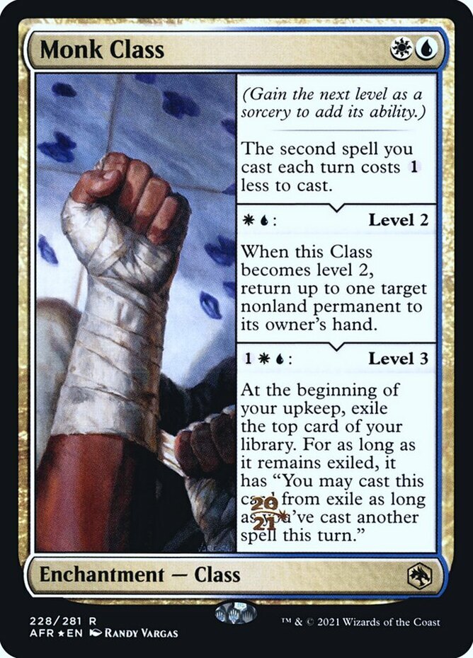 Pre-Release Promos - Monk Class - Foil - Prerelease Promo