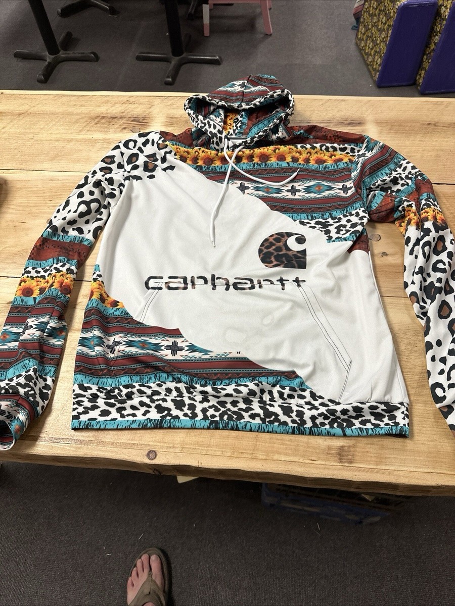 Cheetah Print Carhartt Sweatshirt Cheetah Print Carhartt Hoodie