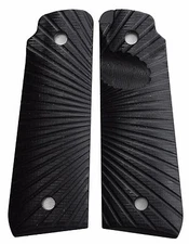 Ruger Mark IV 22/45 Lite Grips G10 Black Starburst Design Fits Ruger Lite Gen 4