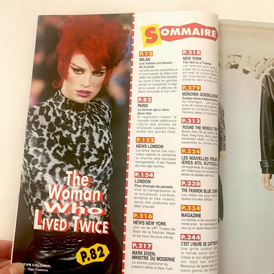 Collezioni Donna Bis Fashion Magazine No.47 A/W 1995/96 Vintage Haute Couture - image 4 of 4