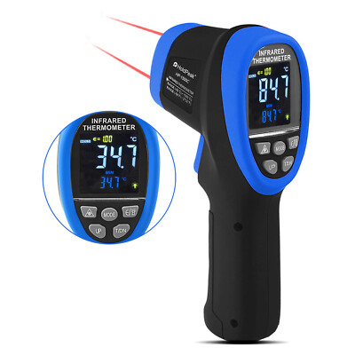 HoldPeak Digital Infrared Thermometer1500  Color Display Non-Contact Temperature