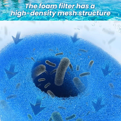 6Stück Pool Filter Für Intex Typ A Filterschwamm Schwimmbad Pumpe Filterkartusch - Bild 2 von 12