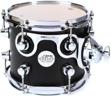 DW Design Series 7X8 Tom Black Satin