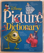 VTG 📘 Disney Picture Dictionary (Disney Learning) 📘 By Feldman, Thea Hardcover