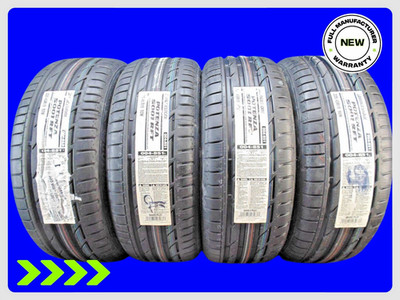 4 BRAND NEW 225/45R19 BRIDGESTONE POTENZA S001 RFT TIRES RUN FLAT BMW 2254519