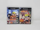 Naruto: Clash of Ninja 1 & 2 Nintendo GameCube Lot Complete CIB Tested Free Ship