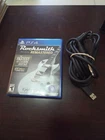 Rocksmith Remastered 2014, Playstation 4 Game and Cable, Great shape!