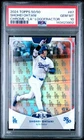 Shohei Ohtani 2024 Topps Chrome 50/50 LA Logofractor /50 PSA 10 GEM MINT #67 SP