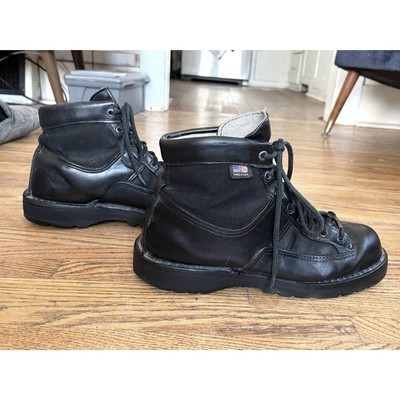 Danner Black Leather Lace Up Hiking Combat Boots Mens Size  display picture 3