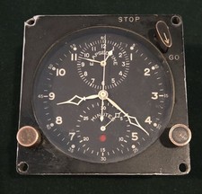 Vintage Breitling Wakmann, Type ABU-1/A, Spec. MIL-C-25885, USAF Aircraft Clock